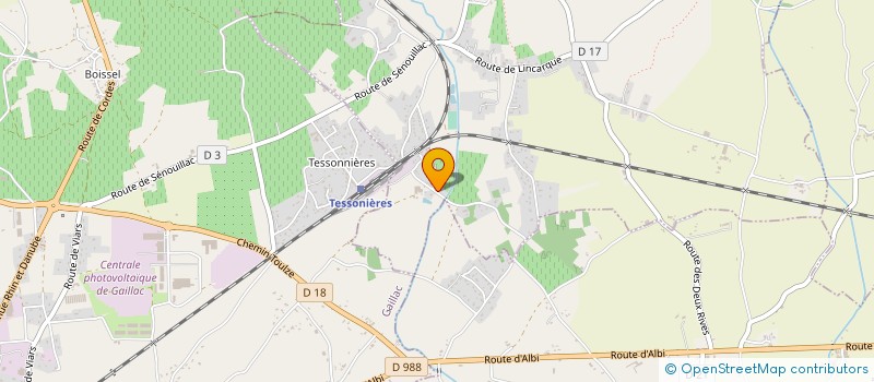 localisation de l'entreprise MA PETITE MERCERIE à SENOUILLAC