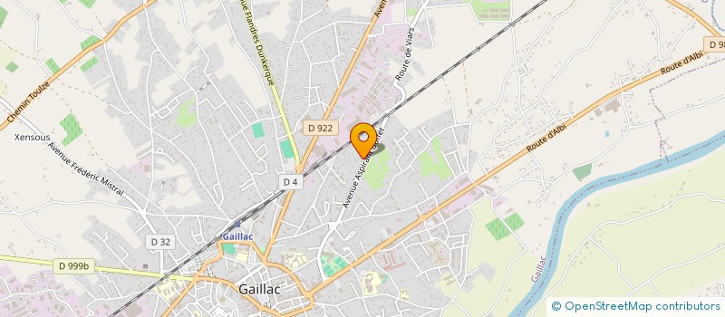 localisation de l'entreprise MA PETITE RECRE à GAILLAC