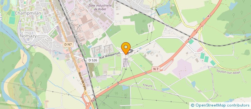 localisation de l'entreprise MA PETITE SOCIETE IMMOBILIERE  YZEURE