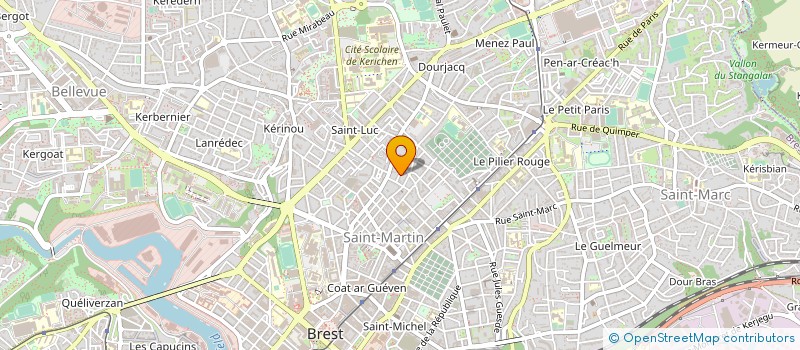 localisation de l'entreprise MA PINCE RESPONSABLE (MPR) à BREST