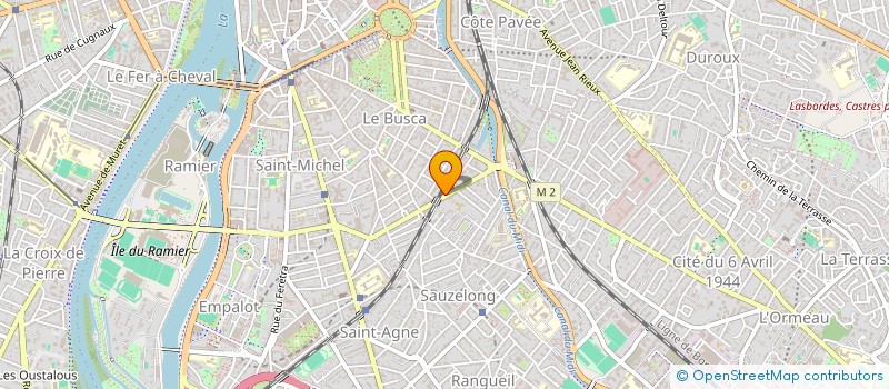 localisation de l'entreprise MA PIZZA à TOULOUSE