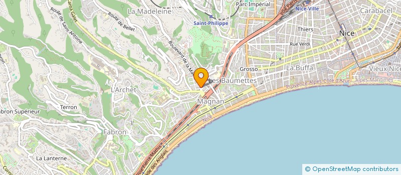 localisation de l'entreprise MA PLACE A MOI à NICE