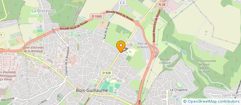 localisation de l'entreprise MA PLANETE BLEUE à BOIS-GUILLAUME