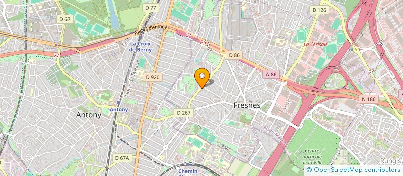 localisation de l'entreprise MA POLYTECH ENGINEERING  FRESNES