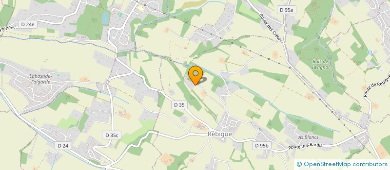 localisation de l'entreprise MA PREFERENCE  REBIGUE