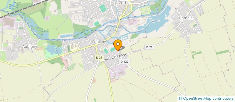 localisation de l'entreprise MA PREFERENCE  FOUILLOY