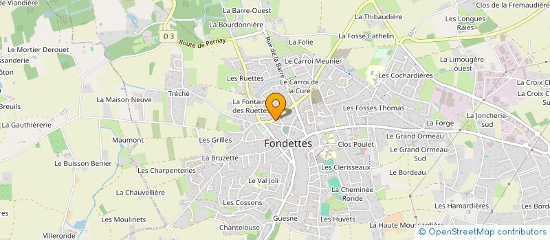 localisation de l'entreprise MA PROCHAINE ADRESSE à FONDETTES