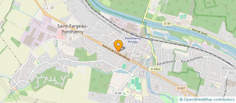 localisation de l'entreprise MA PROD  SAINT-FARGEAU-PONTHIERRY