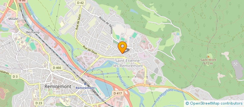 localisation de l'entreprise MA PROJECT-ING à SAINT-ETIENNE-LES-REMIREMONT