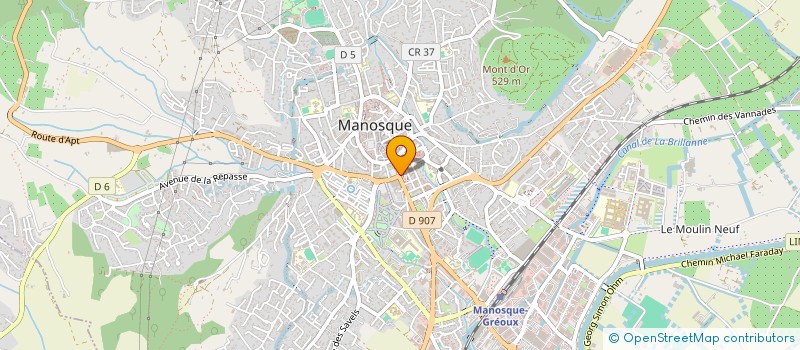 localisation de l'entreprise MA-RA  MANOSQUE