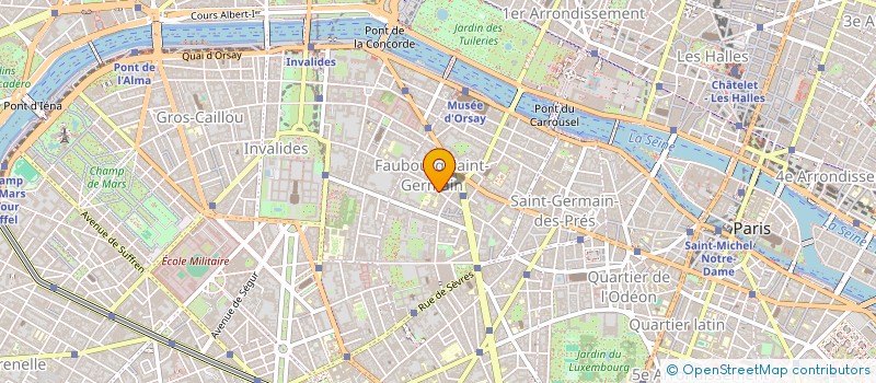 localisation de l'entreprise MA/RE  PARIS