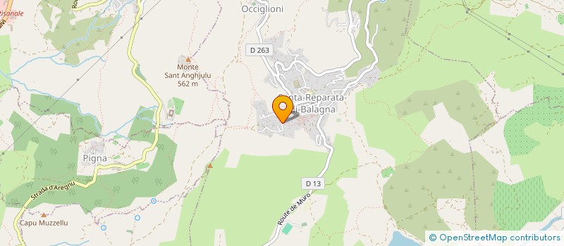 localisation de l'entreprise MA RE AN à SANTA-REPARATA-DI-BALAGNA