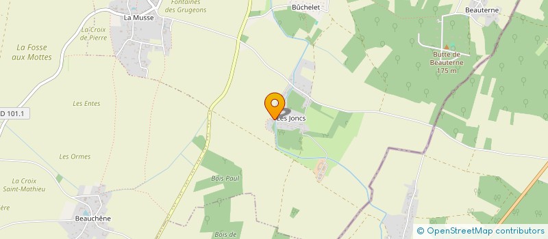 localisation de l'entreprise MA-REGIE à BOUTIGNY-PROUAIS