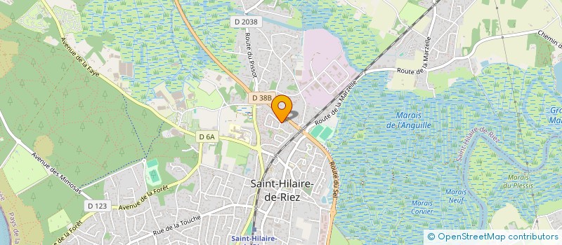 localisation de l'entreprise MA-REN CONSTRUCTION  SAINT-HILAIRE-DE-RIEZ