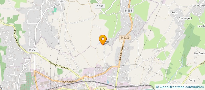 localisation de l'entreprise MA-RENOV.COM à CUSSET
