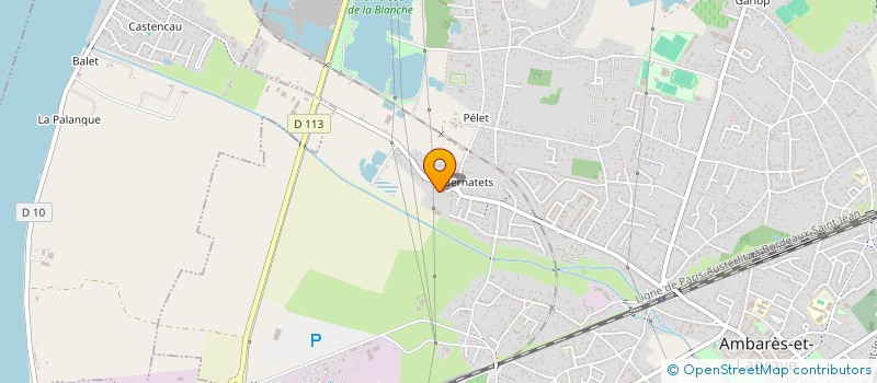 localisation de l'entreprise MA RENOVATION  AMBARES-ET-LAGRAVE