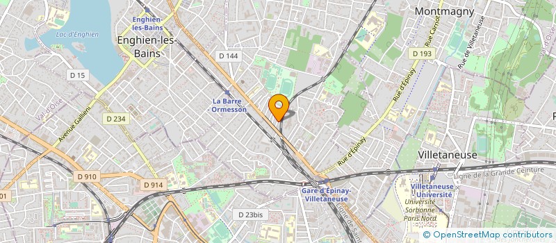 localisation de l'entreprise MA RENOVATION  DEUIL-LA-BARRE