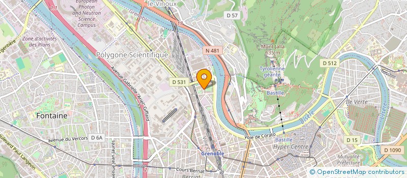localisation de l'entreprise MA RENOVATION  GRENOBLE