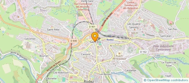 localisation de l'entreprise MA REPUBLIQUE  RODEZ