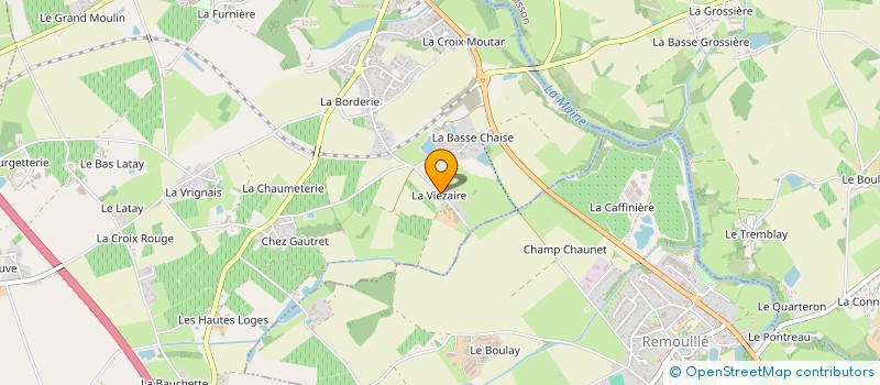 localisation de l'entreprise MA RETZIDENCE  AIGREFEUILLE-SUR-MAINE