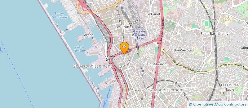 localisation de l'entreprise MA REVANCHE à MARSEILLE