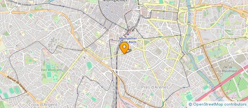 localisation de l'entreprise MA RUE à MONTPELLIER