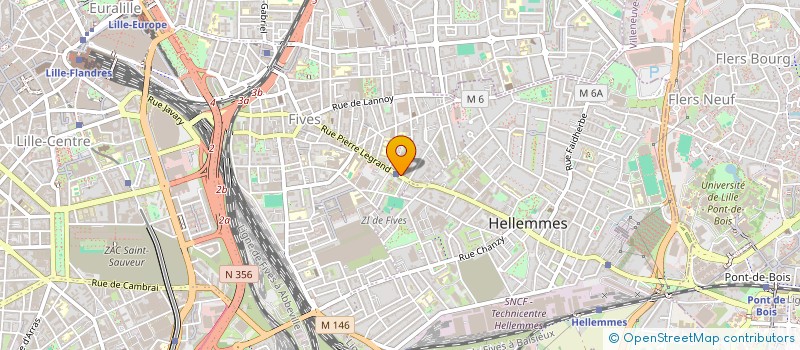localisation de l'entreprise MA S(C)ENE à LILLE