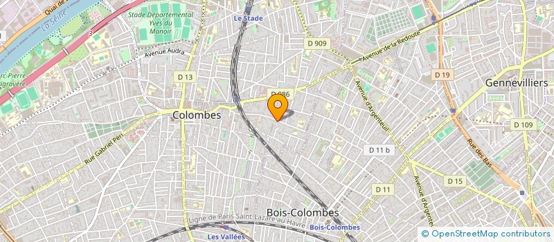 localisation de l'entreprise MA SANTE A MOI à LA GARENNE-COLOMBES