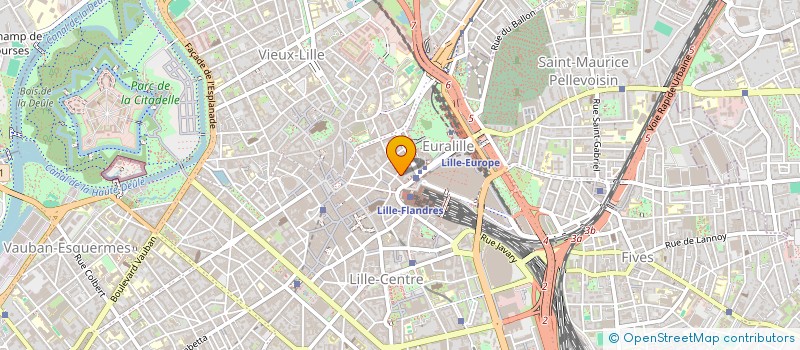 localisation de l'entreprise MA SANTE MA COMMUNE  LILLE