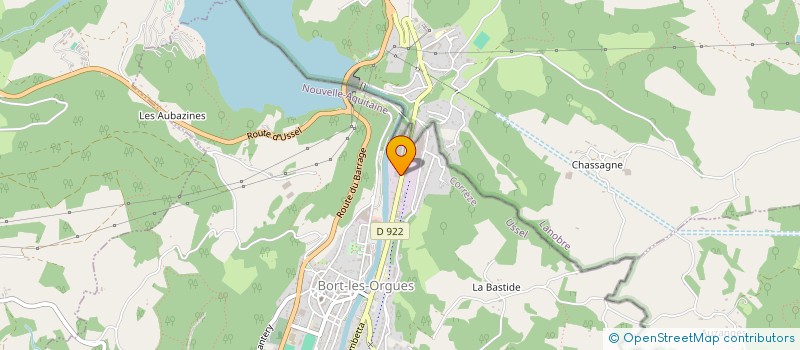 localisation de l'entreprise MA SAUTERELLE  BORT-LES-ORGUES