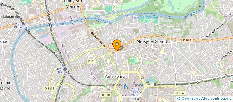 localisation de l'entreprise MA SEANCE BEAUTE à NOISY-LE-GRAND