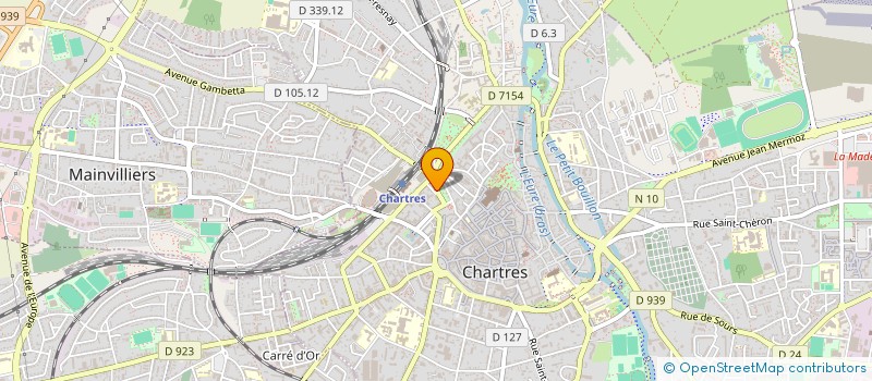 localisation de l'entreprise MA SECURITE à CHARTRES