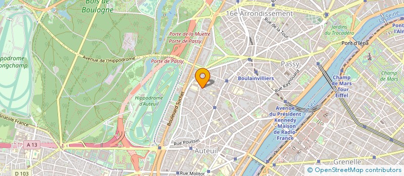 localisation de l'entreprise MA SERIE LIMITEE  PARIS