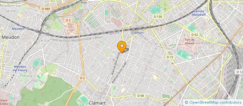 localisation de l'entreprise MA SEVAN à CLAMART