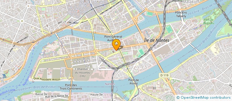 localisation de l'entreprise MA SOEUR ET MOI à NANTES