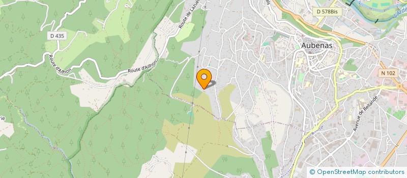 localisation de l'entreprise MA SOEUR, MA MERE, MON AMIE  AUBENAS