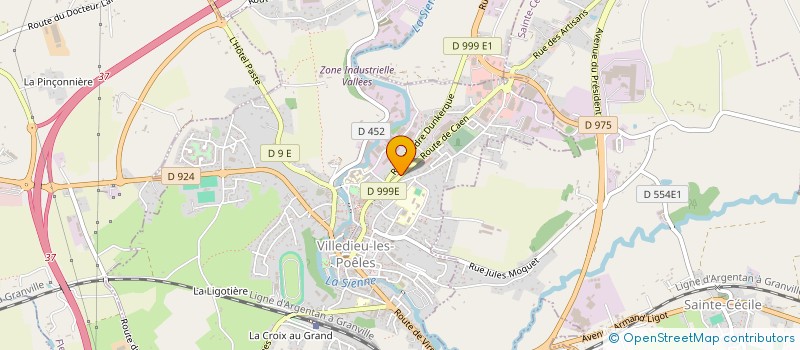 localisation de l'entreprise MA TANNIERE  LA LANDE D'AIROU