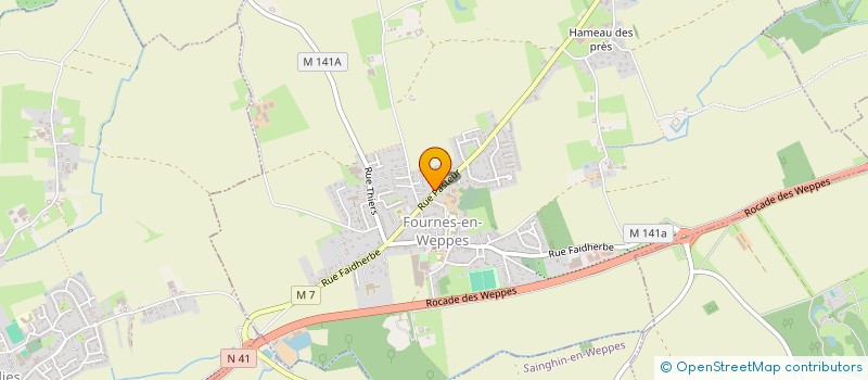 localisation de l'entreprise MA TANTE  FOURNES-EN-WEPPES