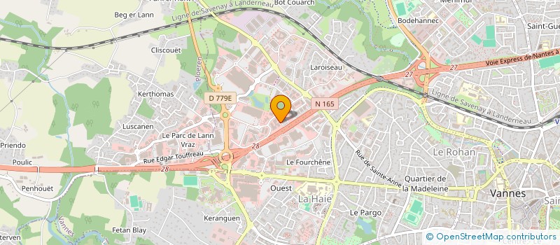 localisation de l'entreprise MA TARGET à VANNES