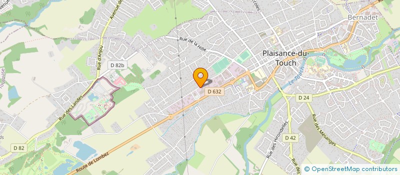 localisation de l'entreprise MA.TE.CO à PLAISANCE-DU-TOUCH