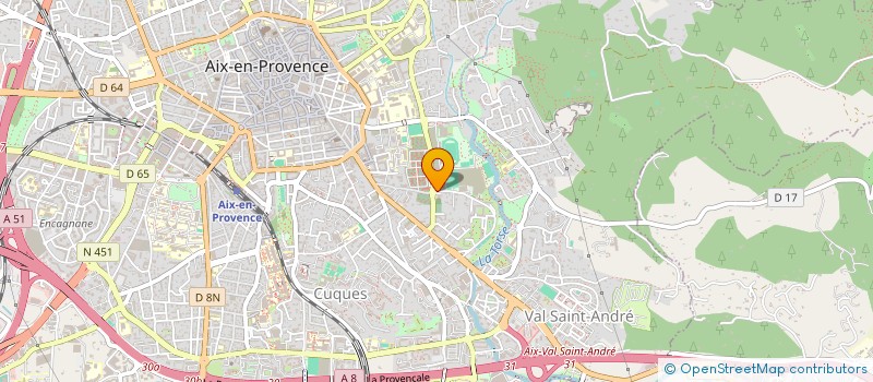 localisation de l'entreprise MA TERRE à AIX-EN-PROVENCE