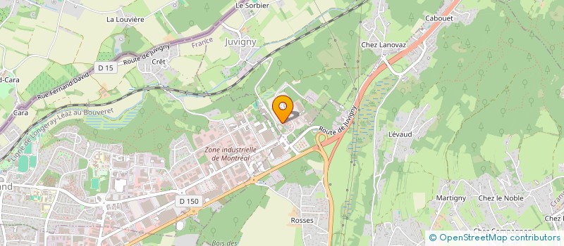 localisation de l'entreprise MA THISCINE  JUVIGNY