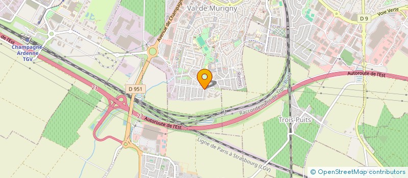 localisation de l'entreprise MA TIM BIRON  REIMS