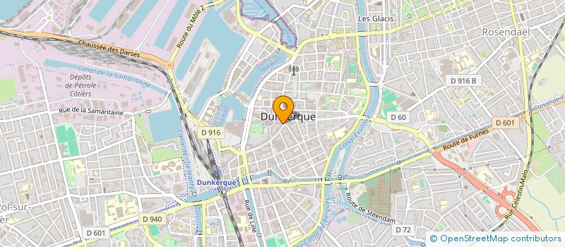 localisation de l'entreprise MA TOITURE à DUNKERQUE