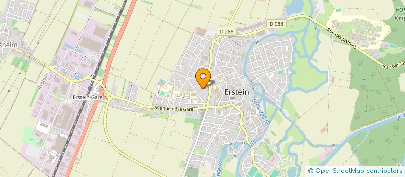 localisation de l'entreprise MA TOITURE D'ALSACE  GERSTHEIM