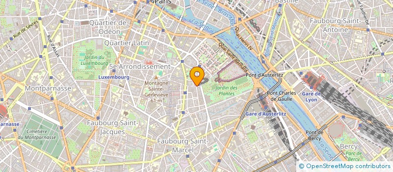 localisation de l'entreprise MA TRADING à PARIS
