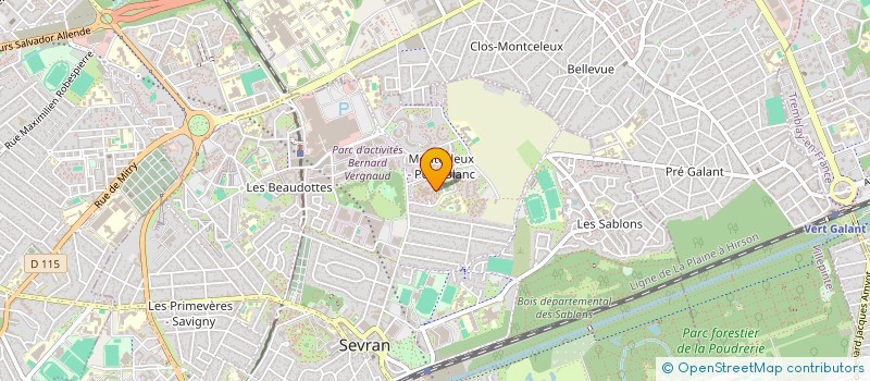 localisation de l'entreprise MA TRANS  FRANCONVILLE