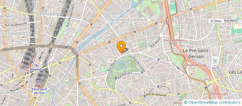 localisation de l'entreprise MA TRAP 75  PARIS