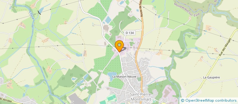 localisation de l'entreprise MA VANILLE FRANCE à MAUGES-SUR-LOIRE