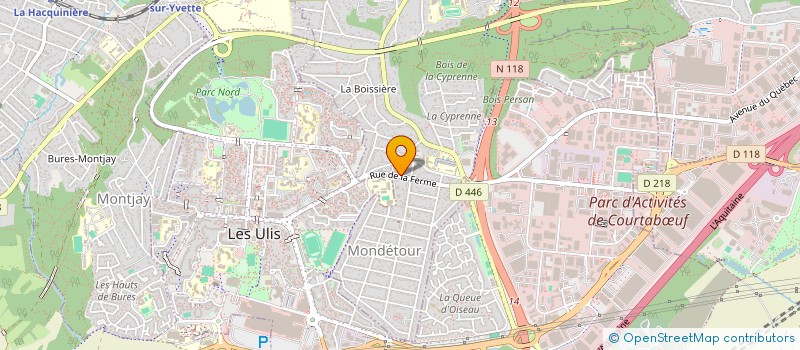 localisation de l'entreprise MA VI à ORSAY